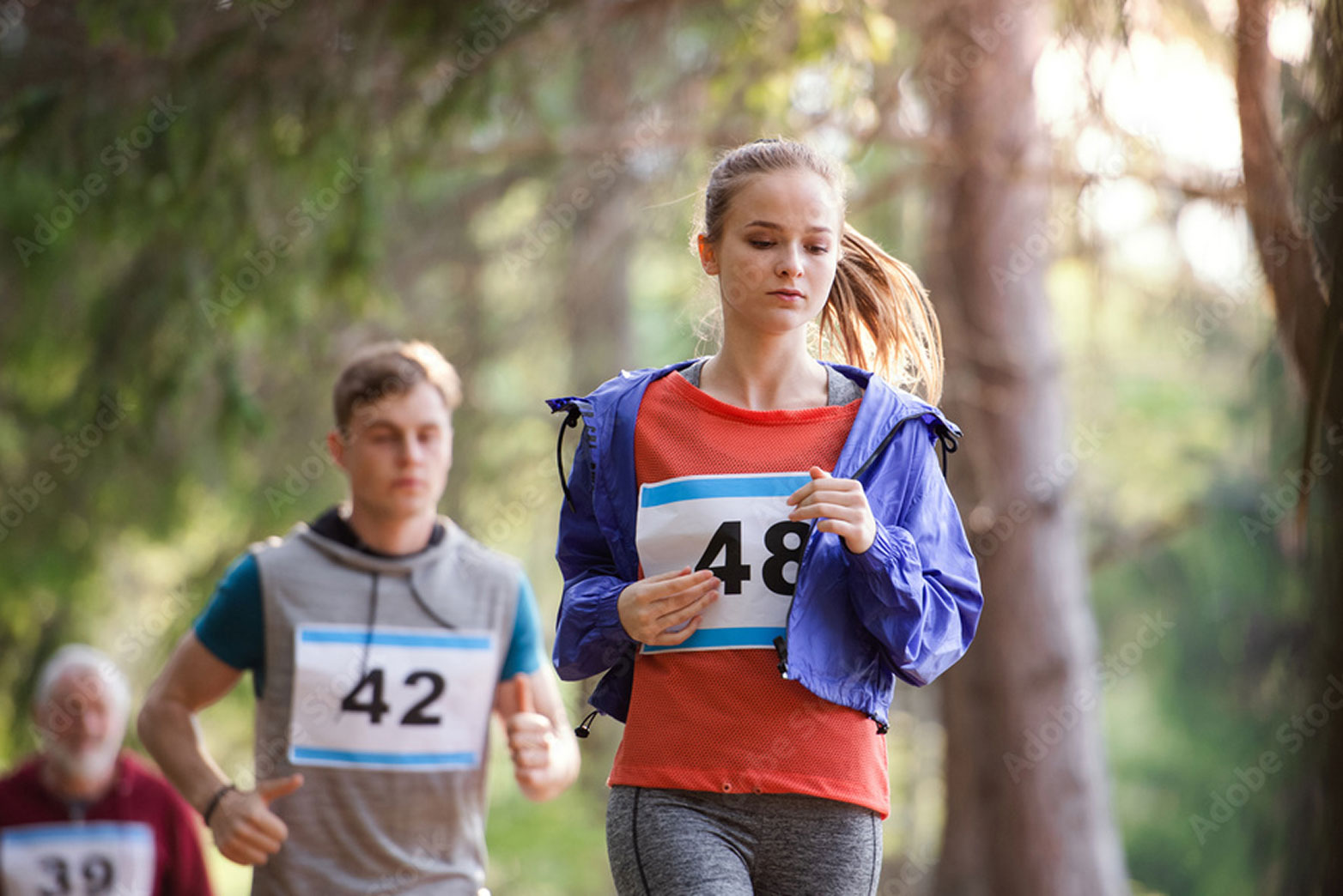 ilustrační obrázek – běh v přírodě